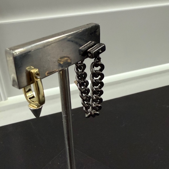 All saints NEW Mismatch earrings - Picture 2 of 2